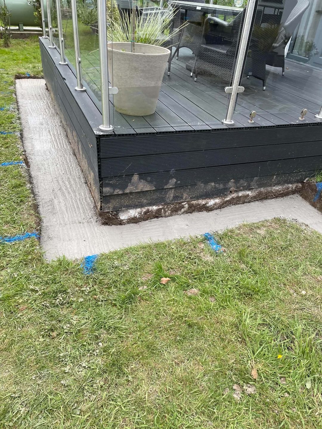 Raised Composite Deck