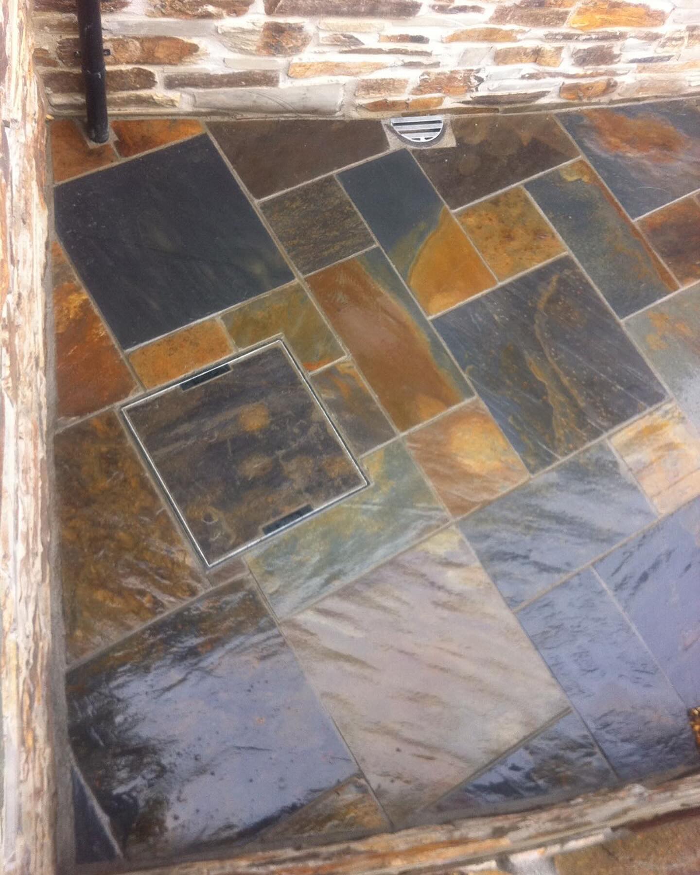 Slate Flooring Detail
